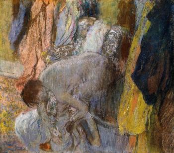 Edgar Degas : Woman Washing Her Feet